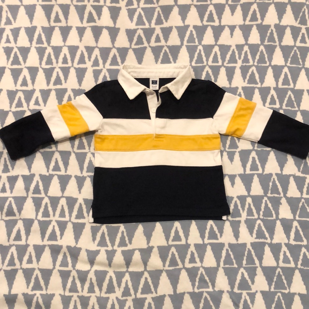 EUC Janie and Jack boys rugby shirt